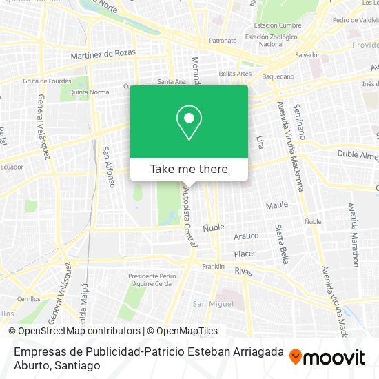 Empresas de Publicidad-Patricio Esteban Arriagada Aburto map