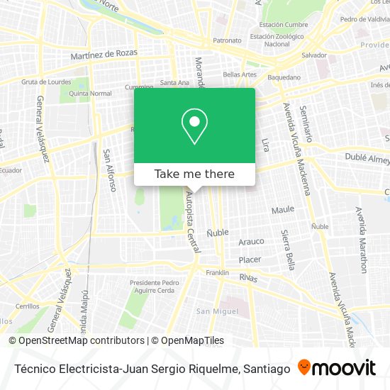 Técnico Electricista-Juan Sergio Riquelme map