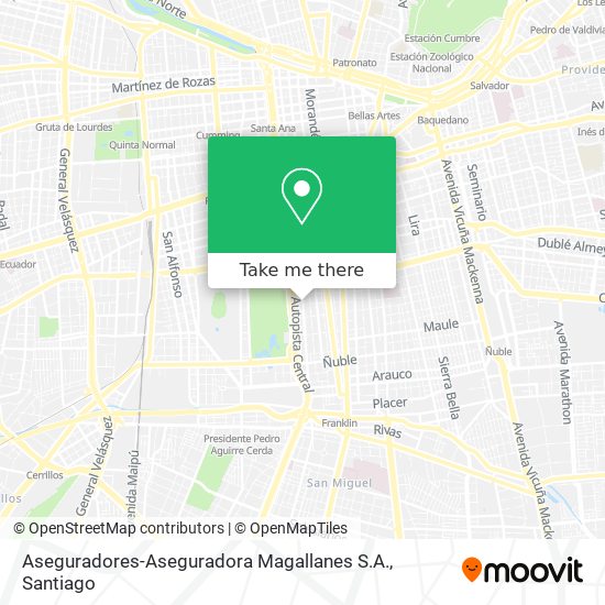 Aseguradores-Aseguradora Magallanes S.A. map
