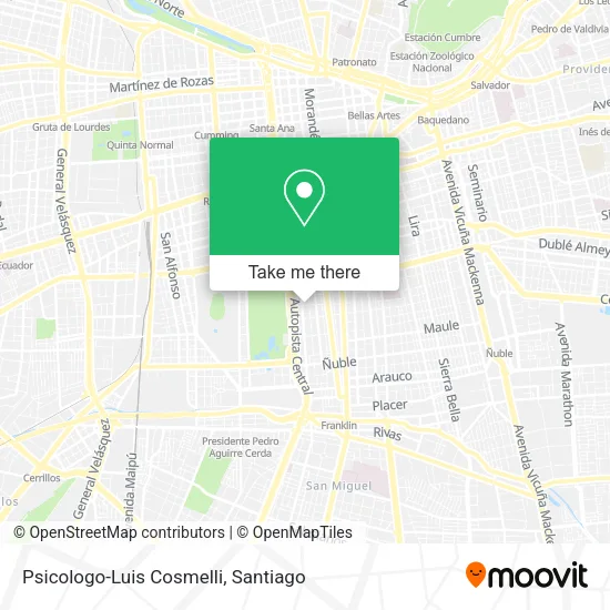 Psicologo-Luis Cosmelli map