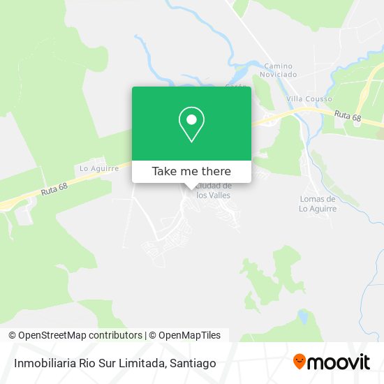 Mapa de Inmobiliaria Rio Sur Limitada