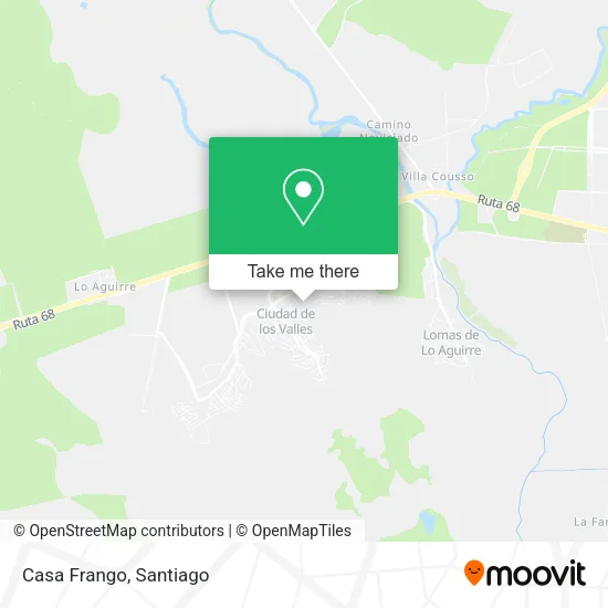 Casa Frango map