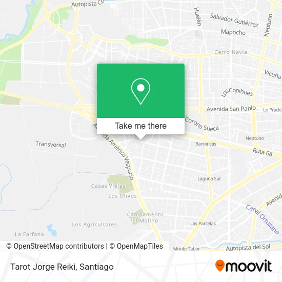 Tarot Jorge Reiki map