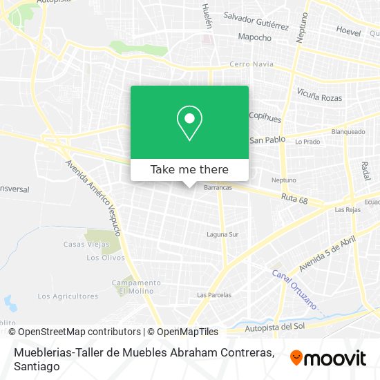 Mapa de Mueblerias-Taller de Muebles Abraham Contreras