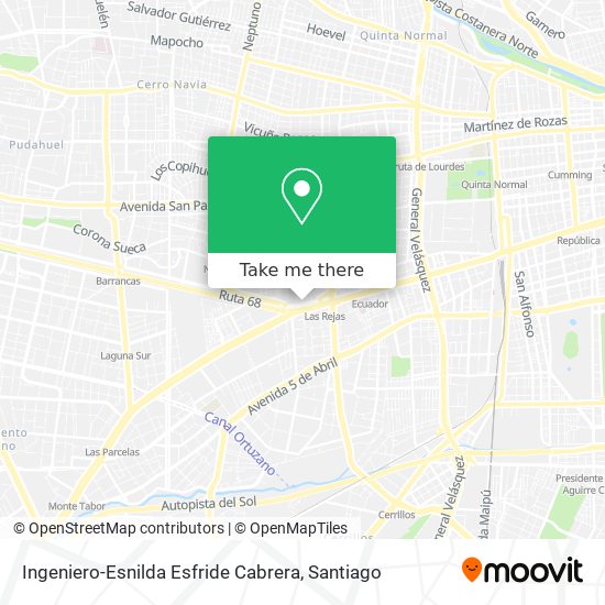 Ingeniero-Esnilda Esfride Cabrera map