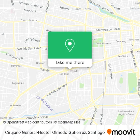 Cirujano General-Héctor Olmedo Gutiérrez map