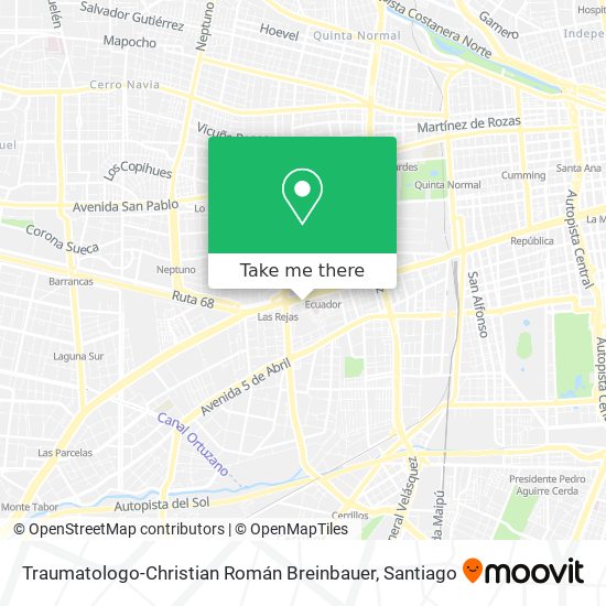 Traumatologo-Christian Román Breinbauer map