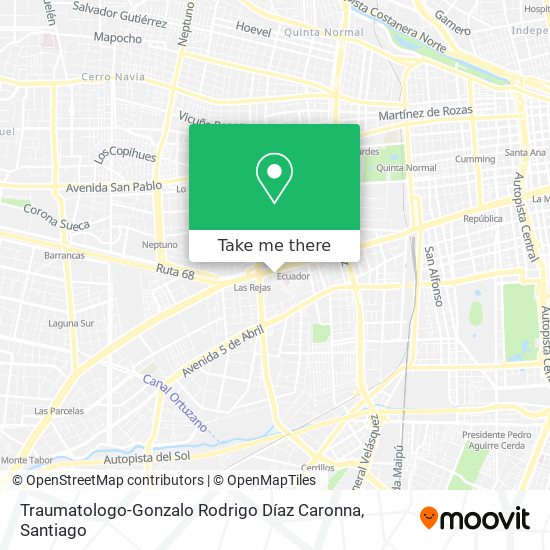Traumatologo-Gonzalo Rodrigo Díaz Caronna map