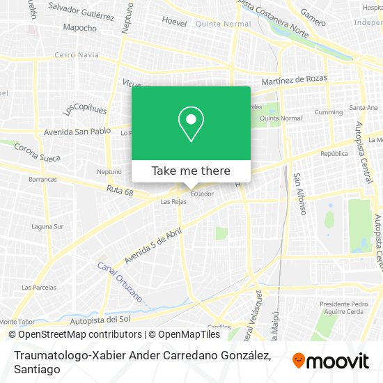 Traumatologo-Xabier Ander Carredano González map