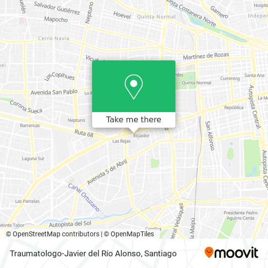 Traumatologo-Javier del Río Alonso map