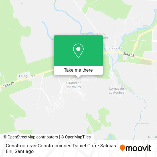 Constructoras-Construcciones Daniel Cofre Saldias Eirl map