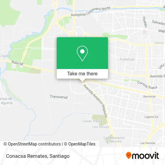 Conacsa Remates map
