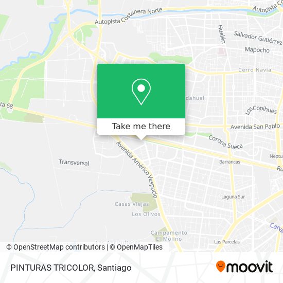 PINTURAS TRICOLOR map