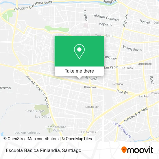 Escuela Básica Finlandia map