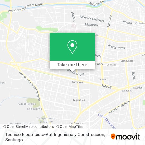 Técnico Electricista-Abt Ingenieria y Construccion map