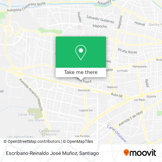 Escribano-Reinaldo José Muñoz map