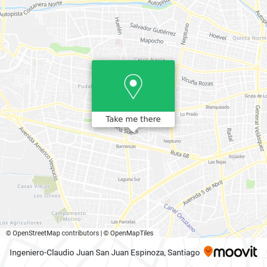 Ingeniero-Claudio Juan San Juan Espinoza map