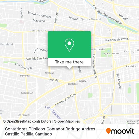 Contadores Públicos-Contador Rodrigo Andres Castillo Padilla map