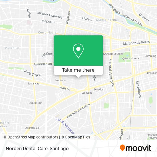 Norden Dental Care map