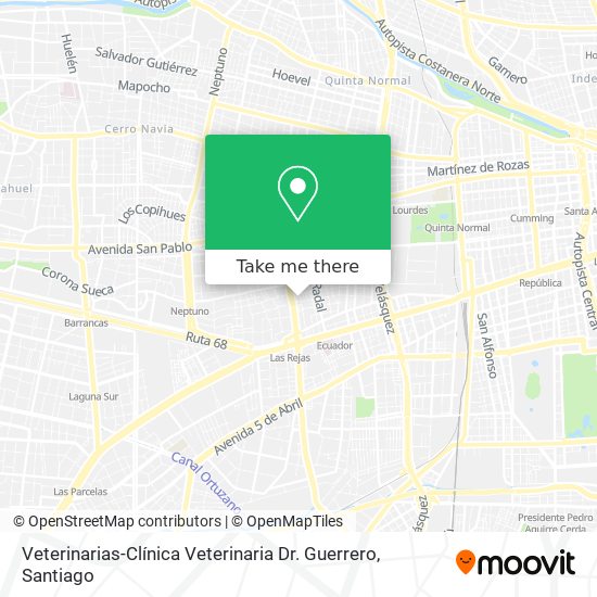 Veterinarias-Clínica Veterinaria Dr. Guerrero map