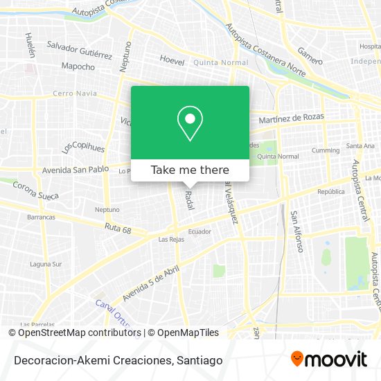 Decoracion-Akemi Creaciones map