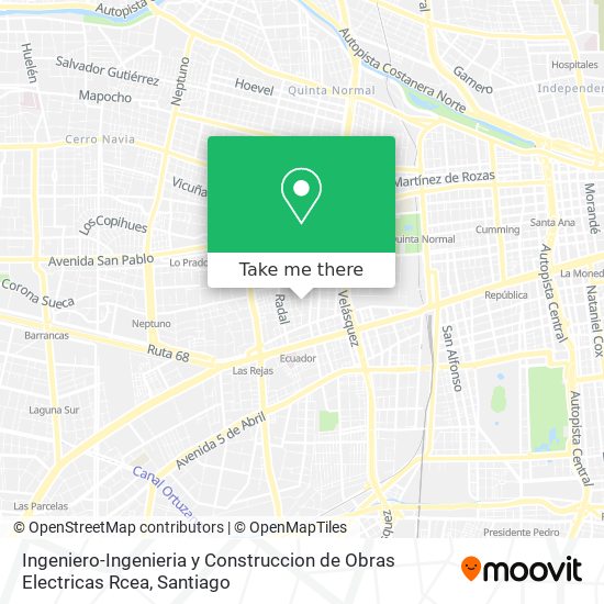 Ingeniero-Ingenieria y Construccion de Obras Electricas Rcea map