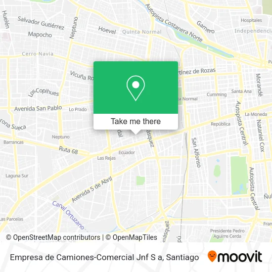 Empresa de Camiones-Comercial Jnf S a map
