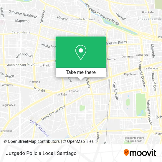 Juzgado Policia Local map