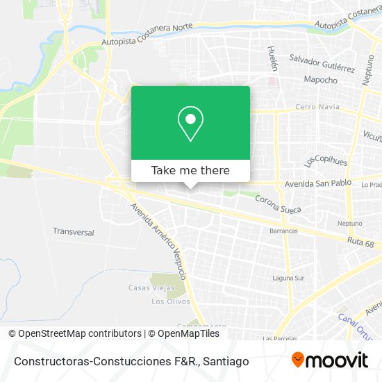 Mapa de Constructoras-Constucciones F&R.