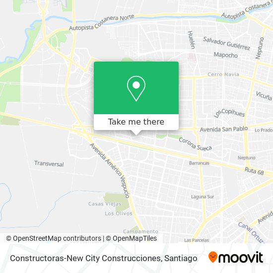 Constructoras-New City Construcciones map