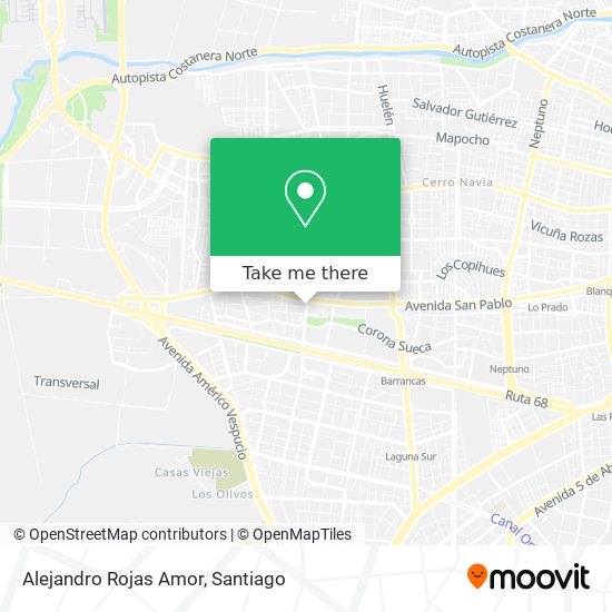 Alejandro Rojas Amor map