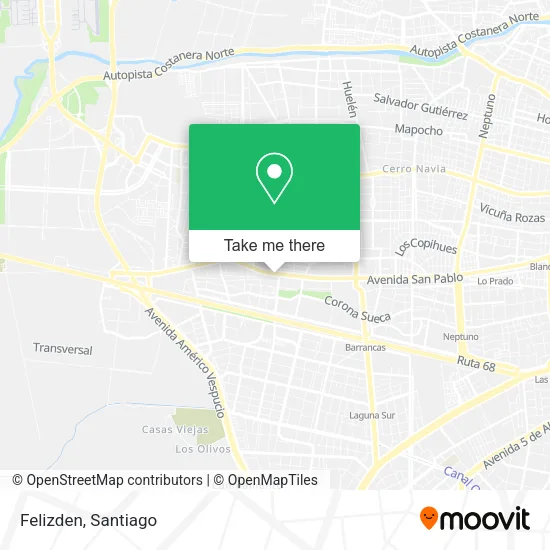 Felizden map