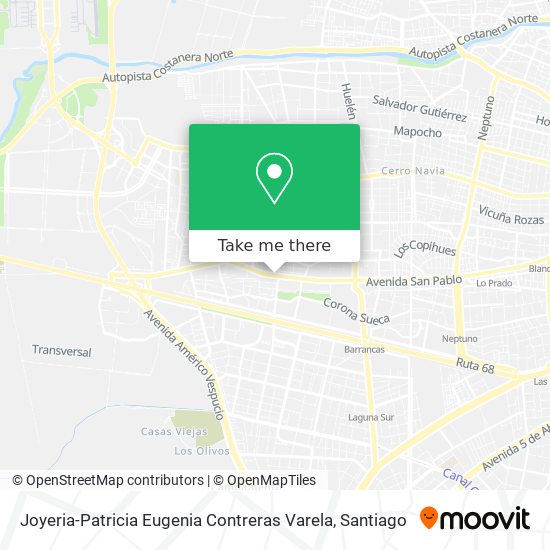 Joyeria-Patricia Eugenia Contreras Varela map