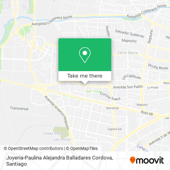 Joyeria-Paulina Alejandra Balladares Cordova map