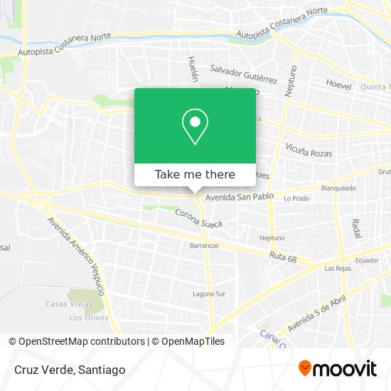 Mapa de Cruz Verde