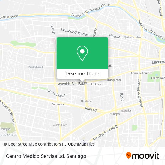 Centro Medico Servisalud map