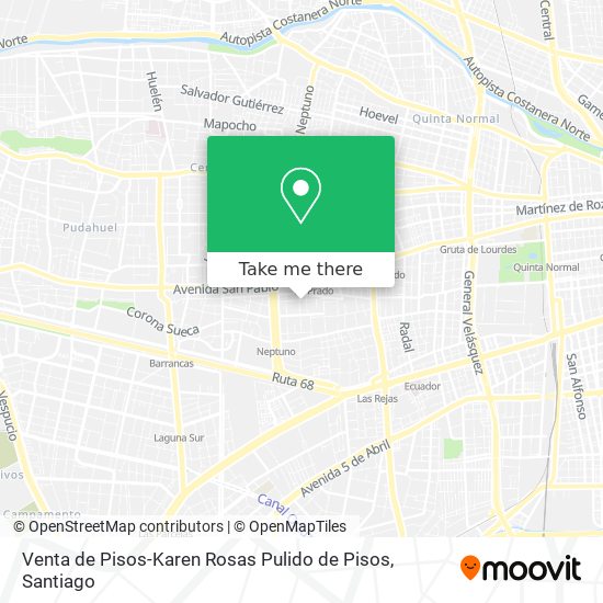 Venta de Pisos-Karen Rosas Pulido de Pisos map