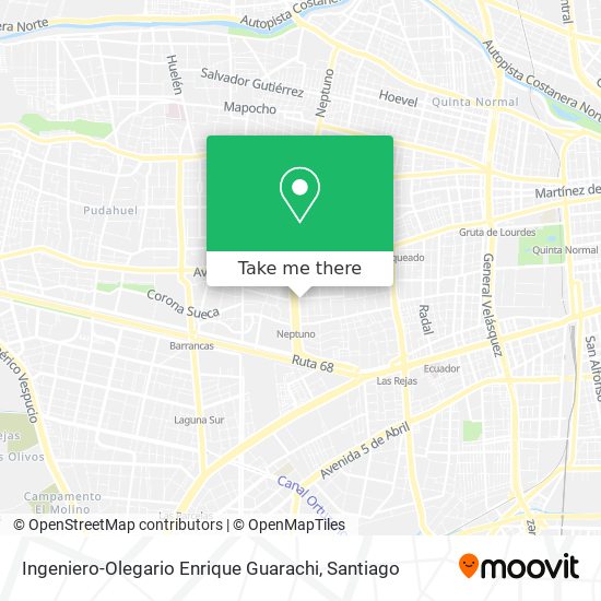 Ingeniero-Olegario Enrique Guarachi map