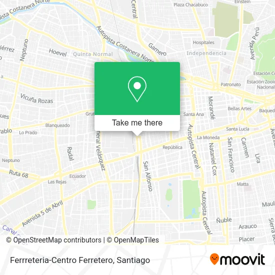 Ferrreteria-Centro Ferretero map