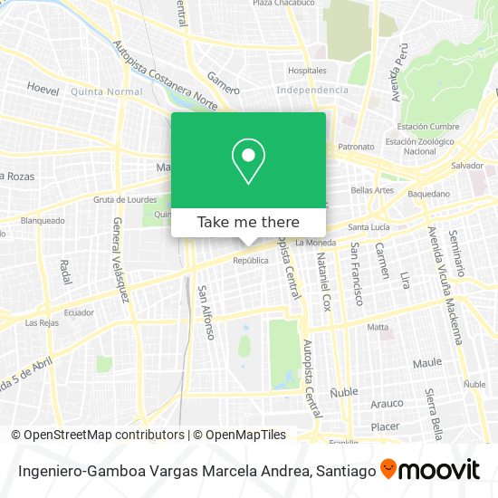 Ingeniero-Gamboa Vargas Marcela Andrea map