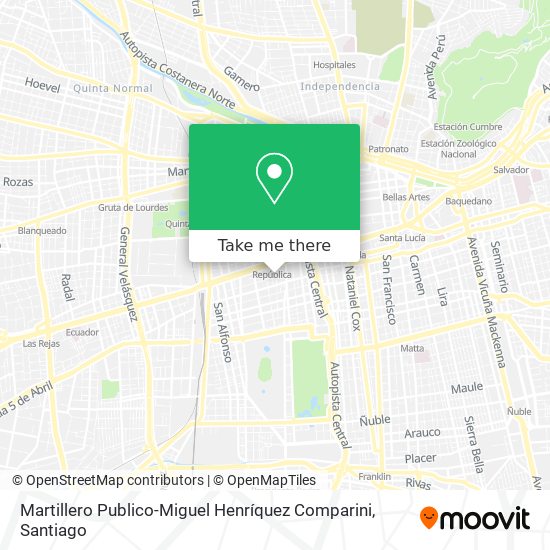 Mapa de Martillero Publico-Miguel Henríquez Comparini