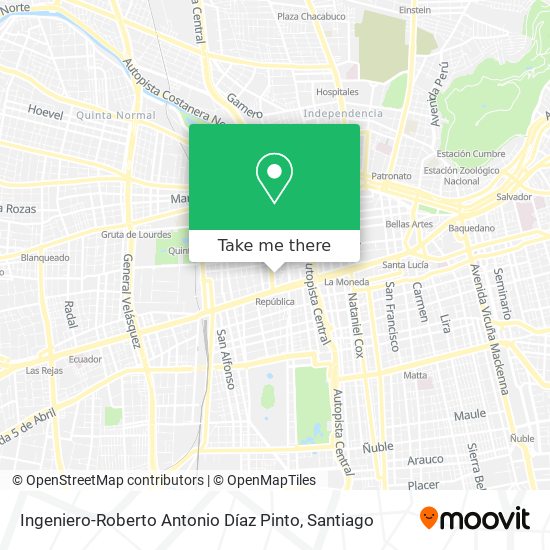 Mapa de Ingeniero-Roberto Antonio Díaz Pinto