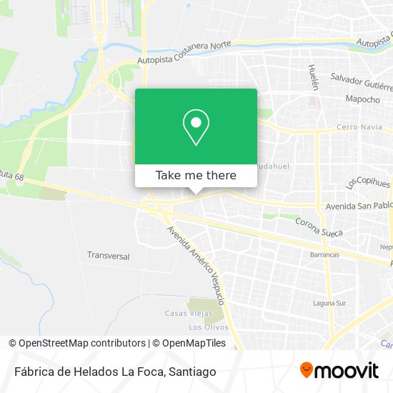 Fábrica de Helados La Foca map