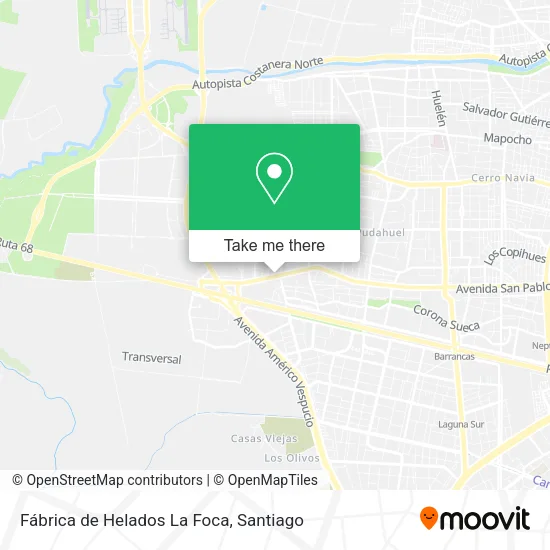 Fábrica de Helados La Foca map