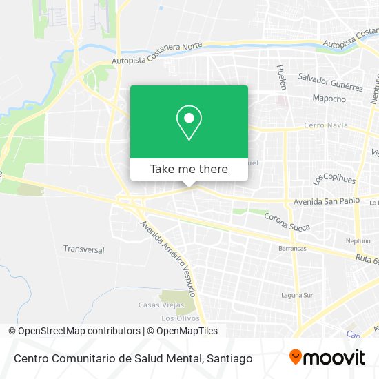 Centro Comunitario de Salud Mental map