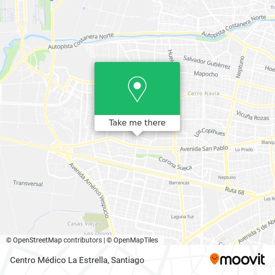 Centro Médico La Estrella map