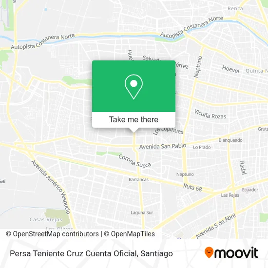 Persa Teniente Cruz Cuenta Oficial map