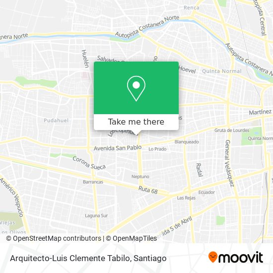 Arquitecto-Luis Clemente Tabilo map