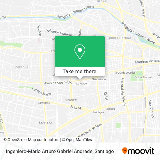 Ingeniero-Mario Arturo Gabriel Andrade map