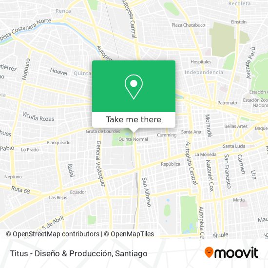 Mapa de Titus - Diseño & Producción